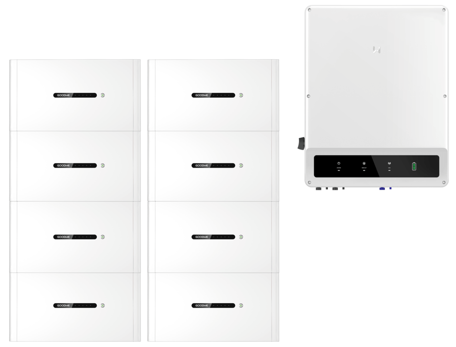 GoodWe Lynx D 40 kWh met GoodWe ET - GW29.9K-ET