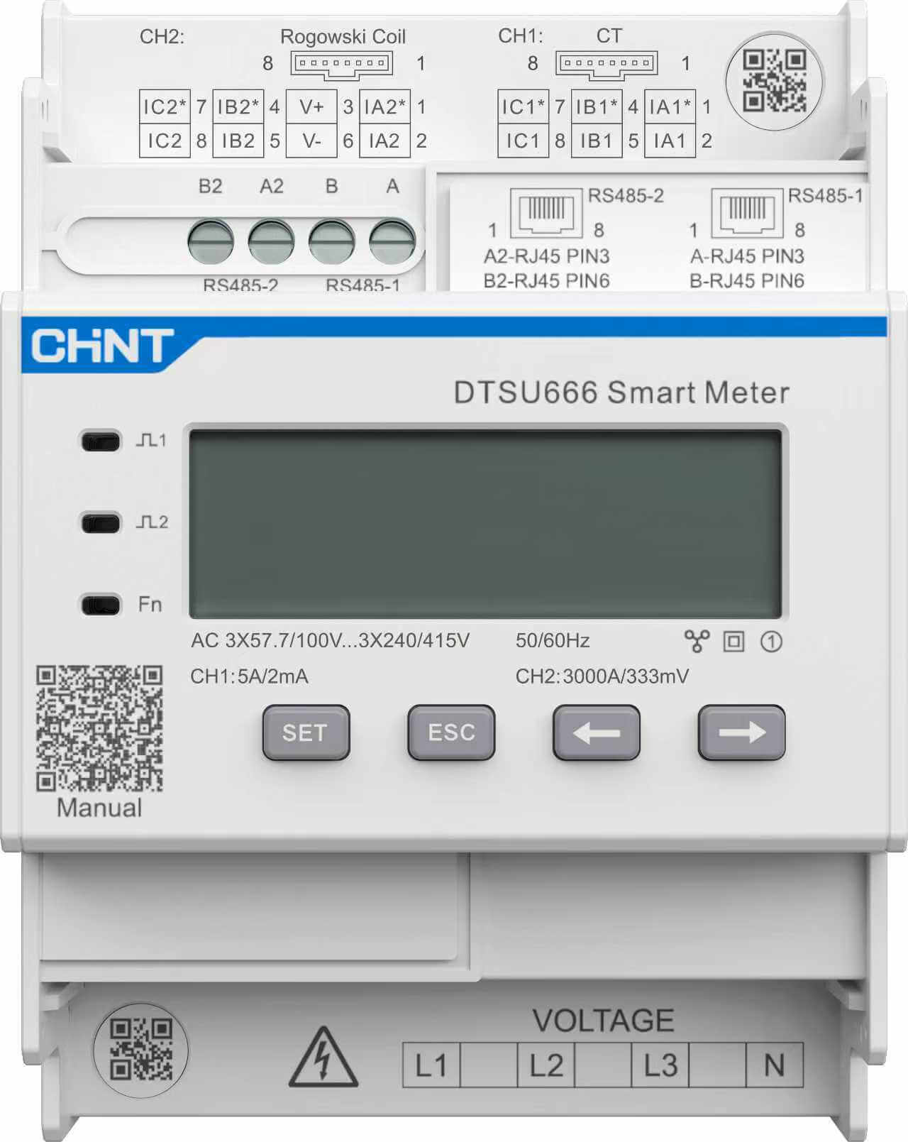 Fox ESS Netmeter met 3000A CTs