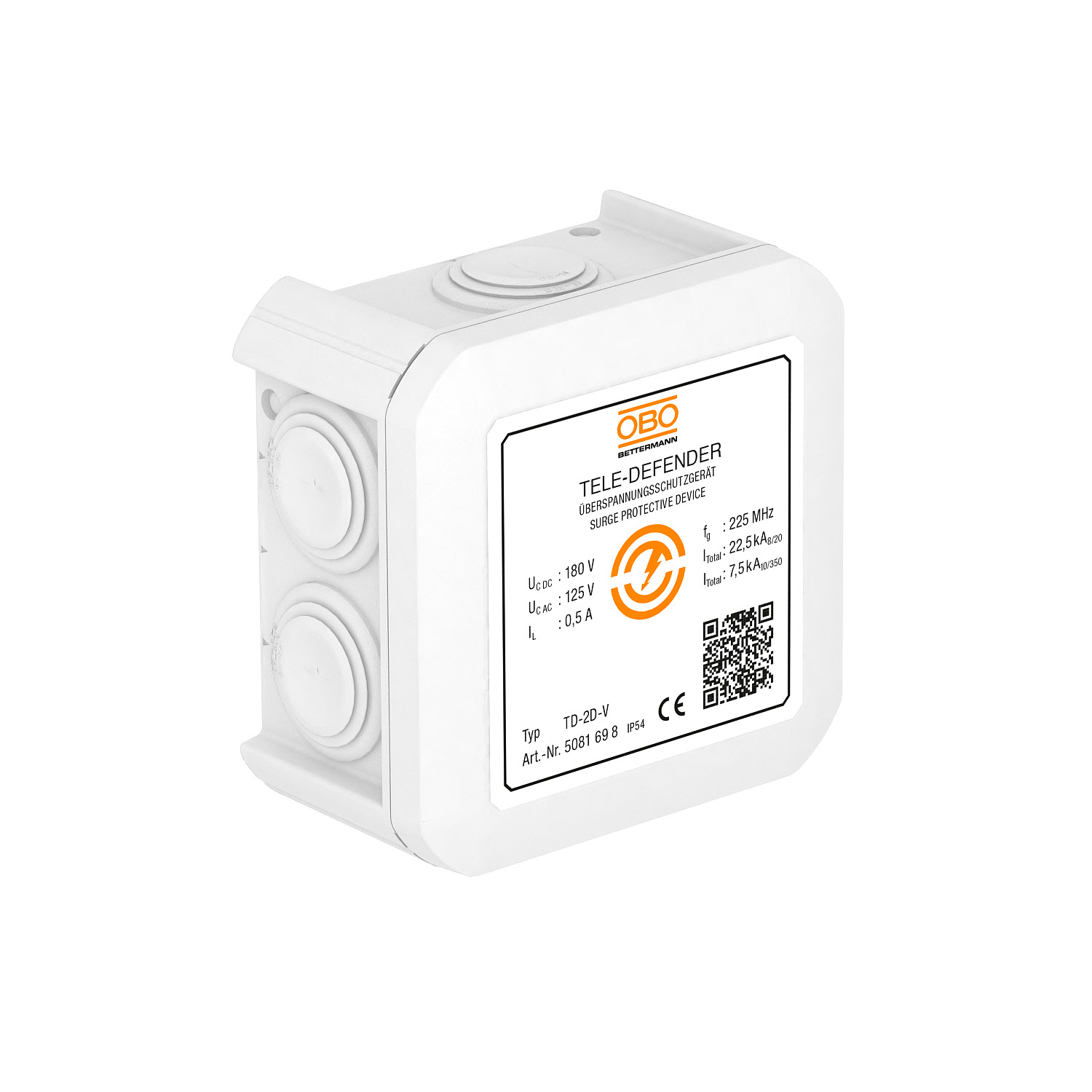 OBO Tele-Defender, voor VDSL aansluiting