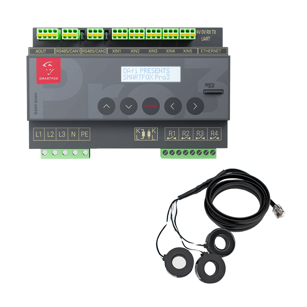 SmartFox Pro 3 energiemanager incl. 80A stroomtransformator