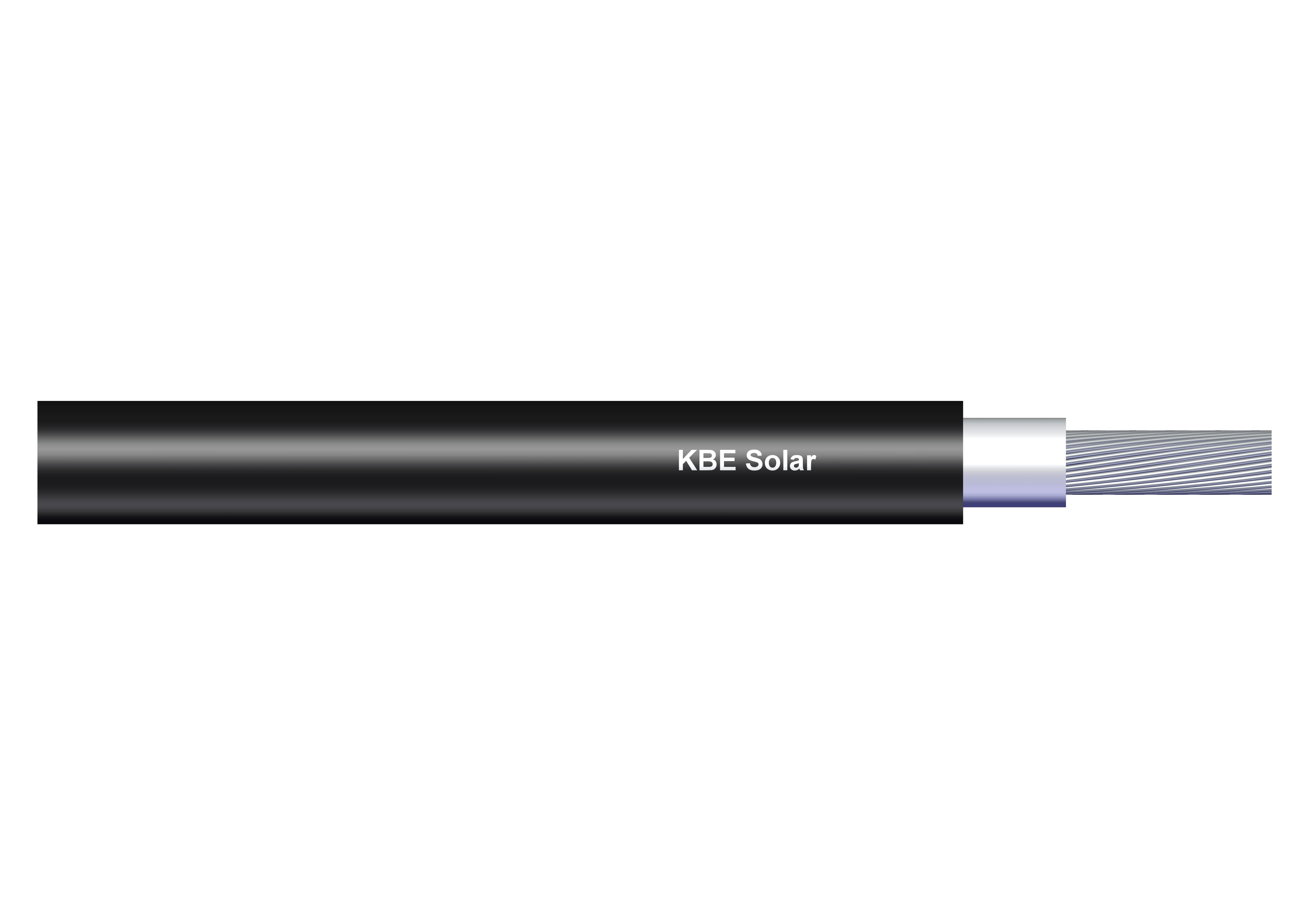 KBE zonnekabel met knaagdierbescherming DB+, 6mm², 500m, zwart