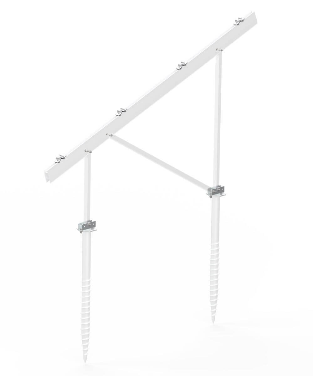 K2 N-Rack aardingsset schroeffundering