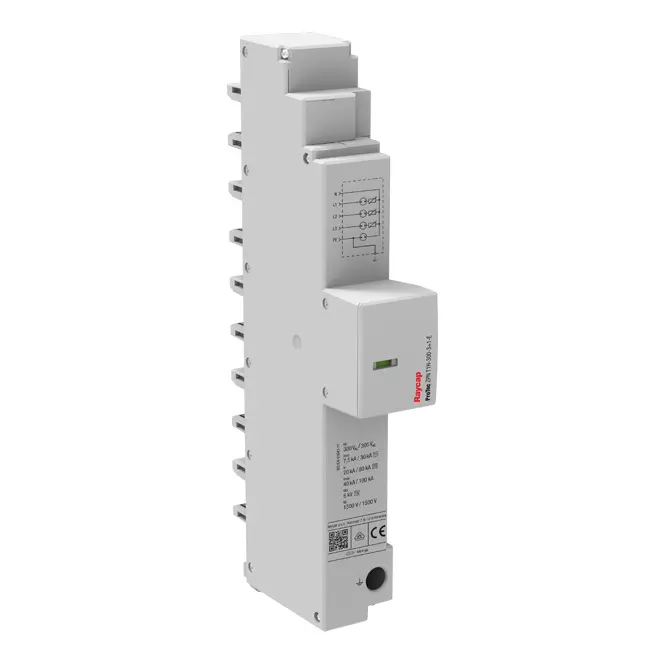 Raycap AC overspanningsbeveiliging rail ZPN T1H-300-3+1-E