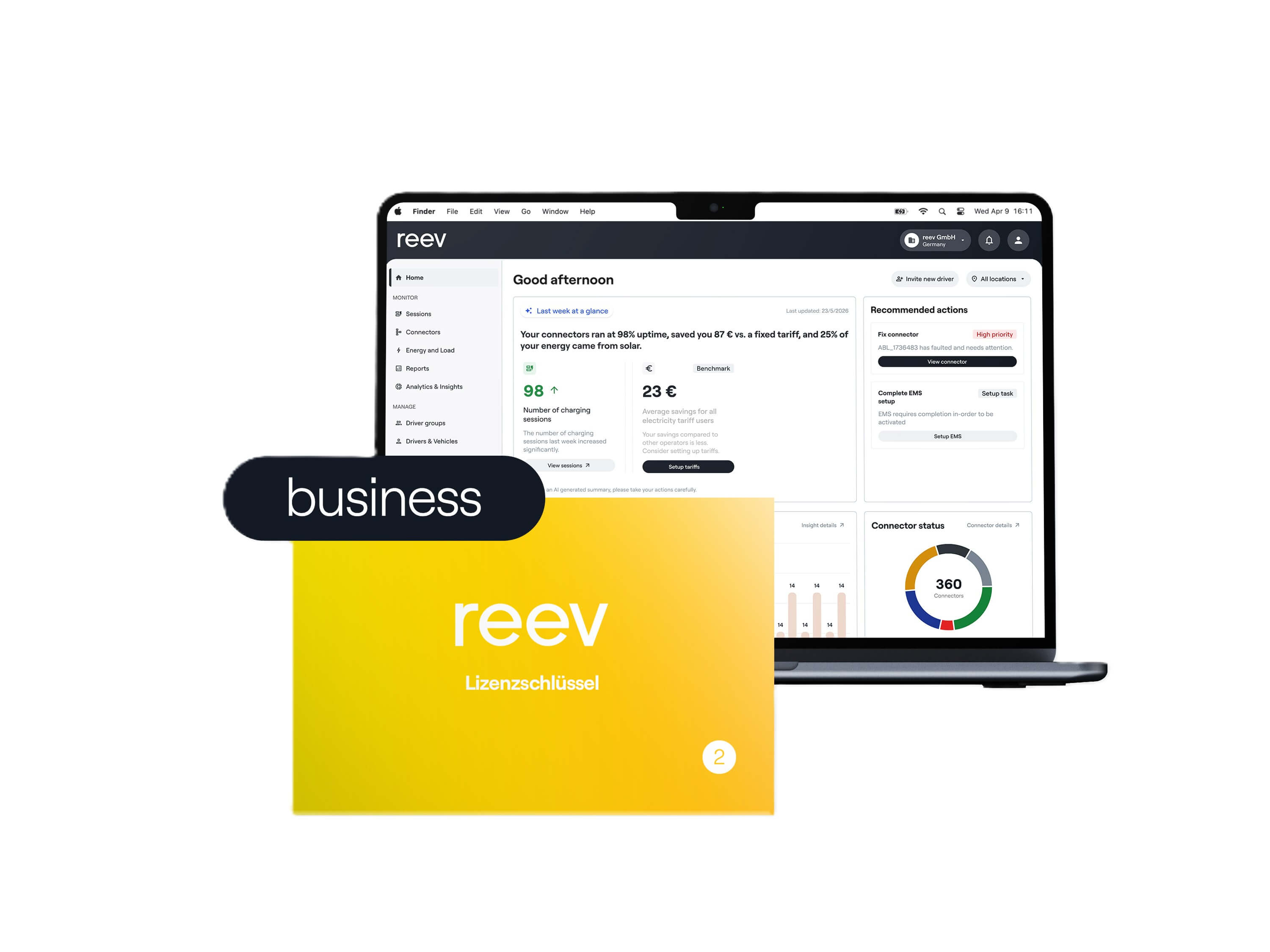 Reev Licentie Business Energy Hub