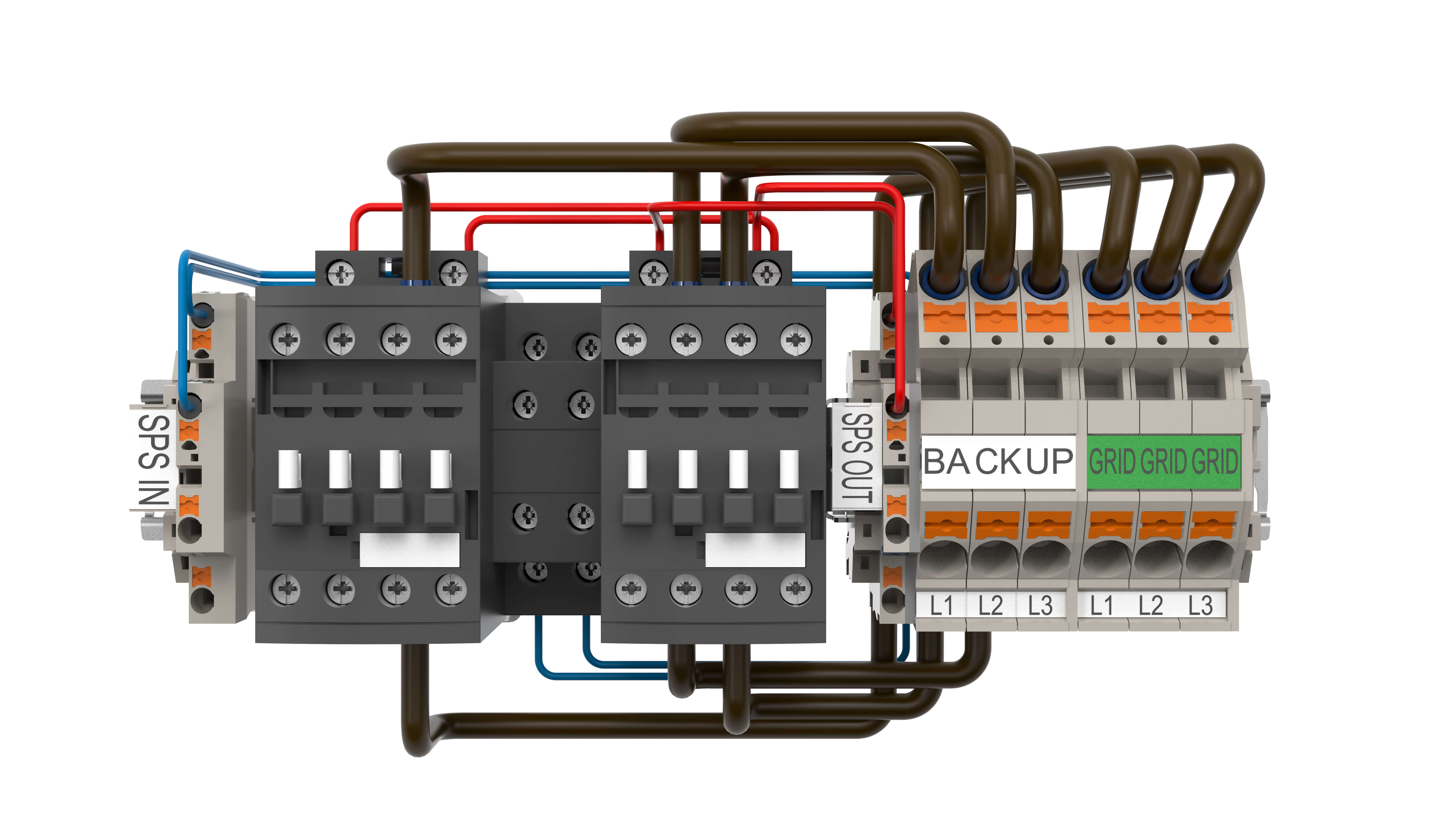 SMA Sunny Tripower Hybrid Backup 3P-oplossing voor DIN-rails