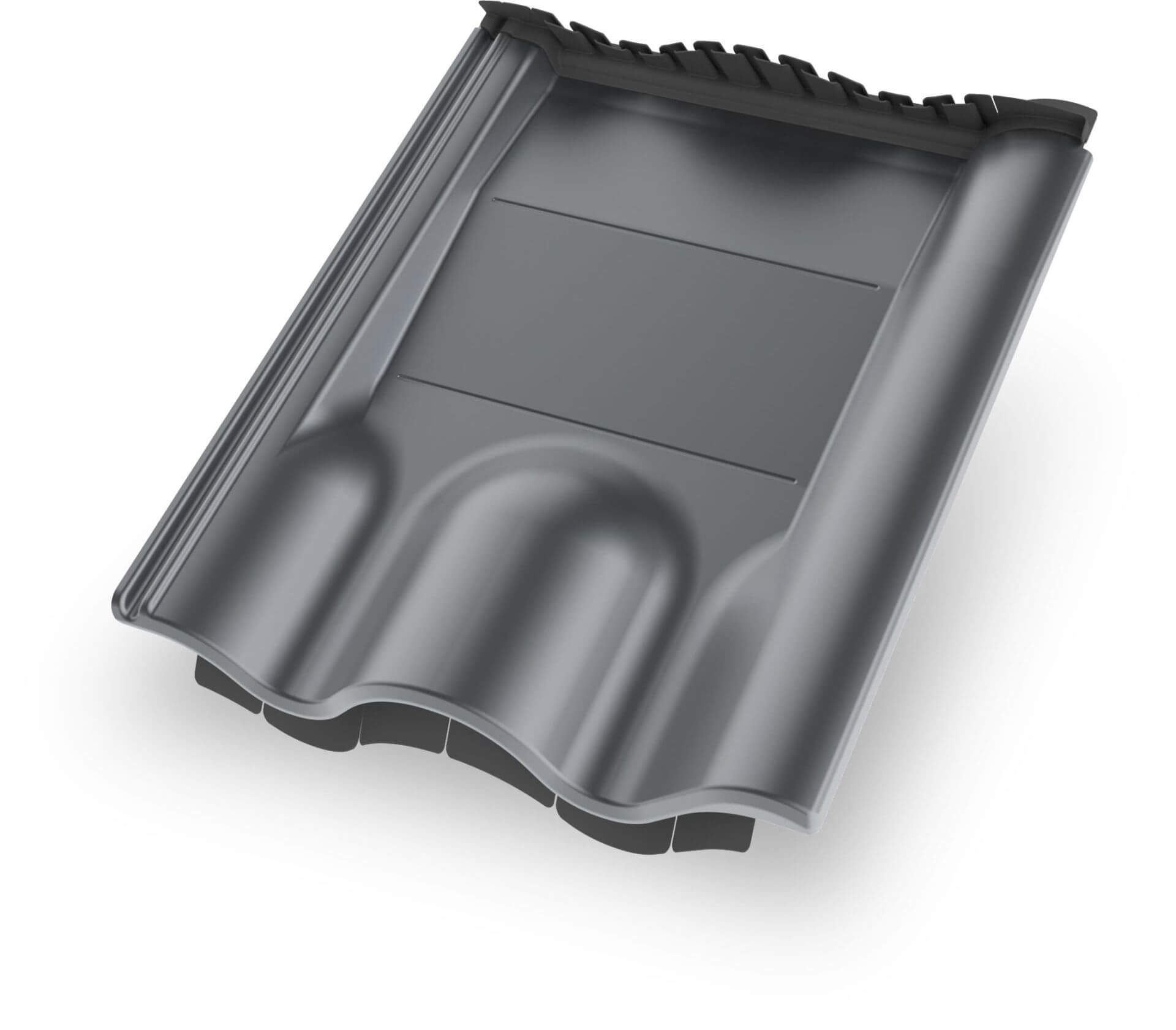 K2 4Tile metalen vervangingsdakpan, grijs