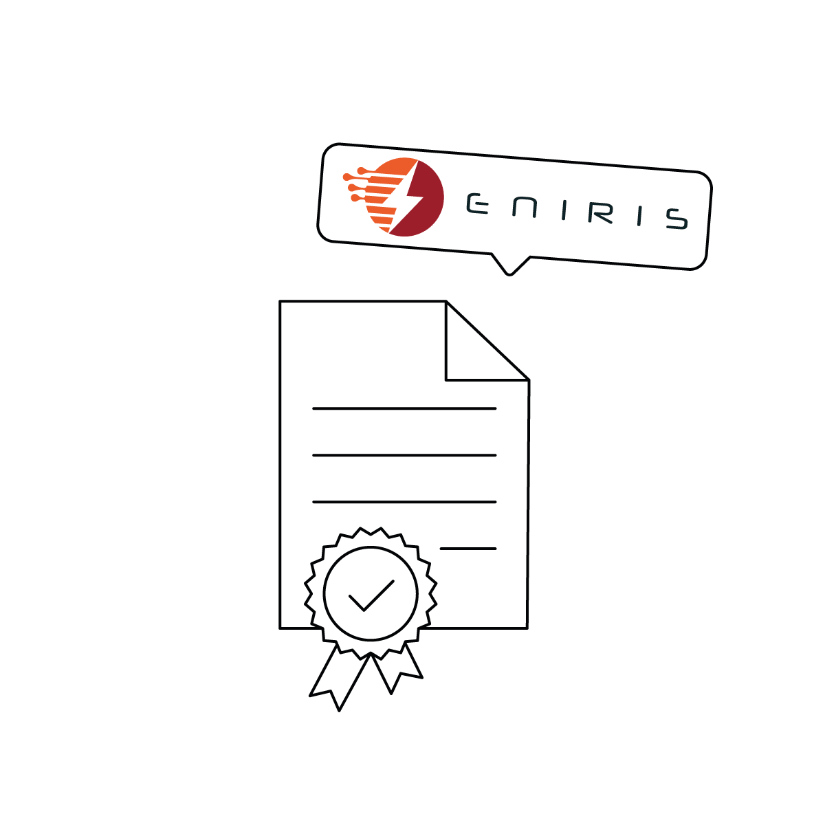 Eniris eenmalige licentie - batterijen