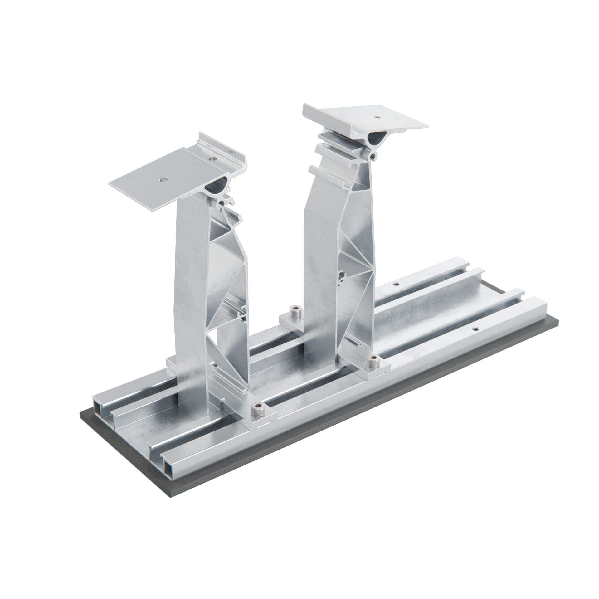 Alumero easySPEED basisplaat 140x480 met steunen, groot (S)
