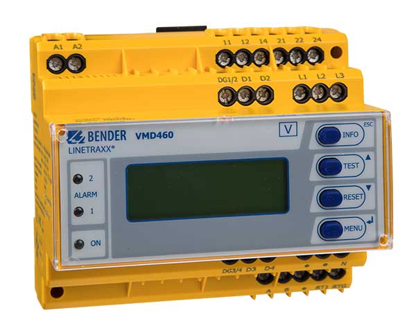 Bender net- en systeembeveiliging monitor VMD460-NA