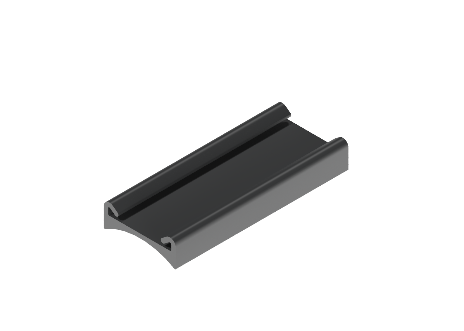Clickfit EVO Adapterrubber staaldak landscape profiel | 120mm