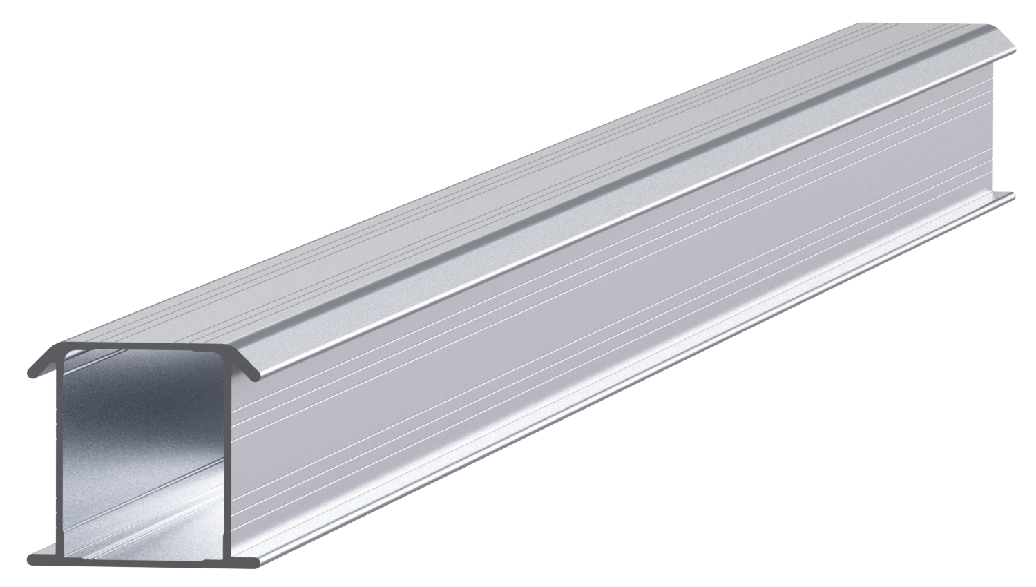 ClickFit EVO Montagerail Aluminium 3500 mm