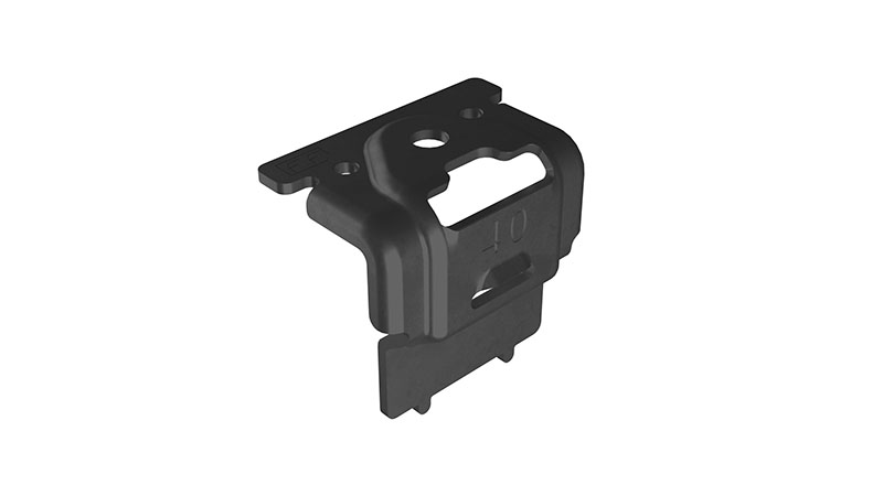 Flatfix Fusion Eindklem 40 mm ZWART