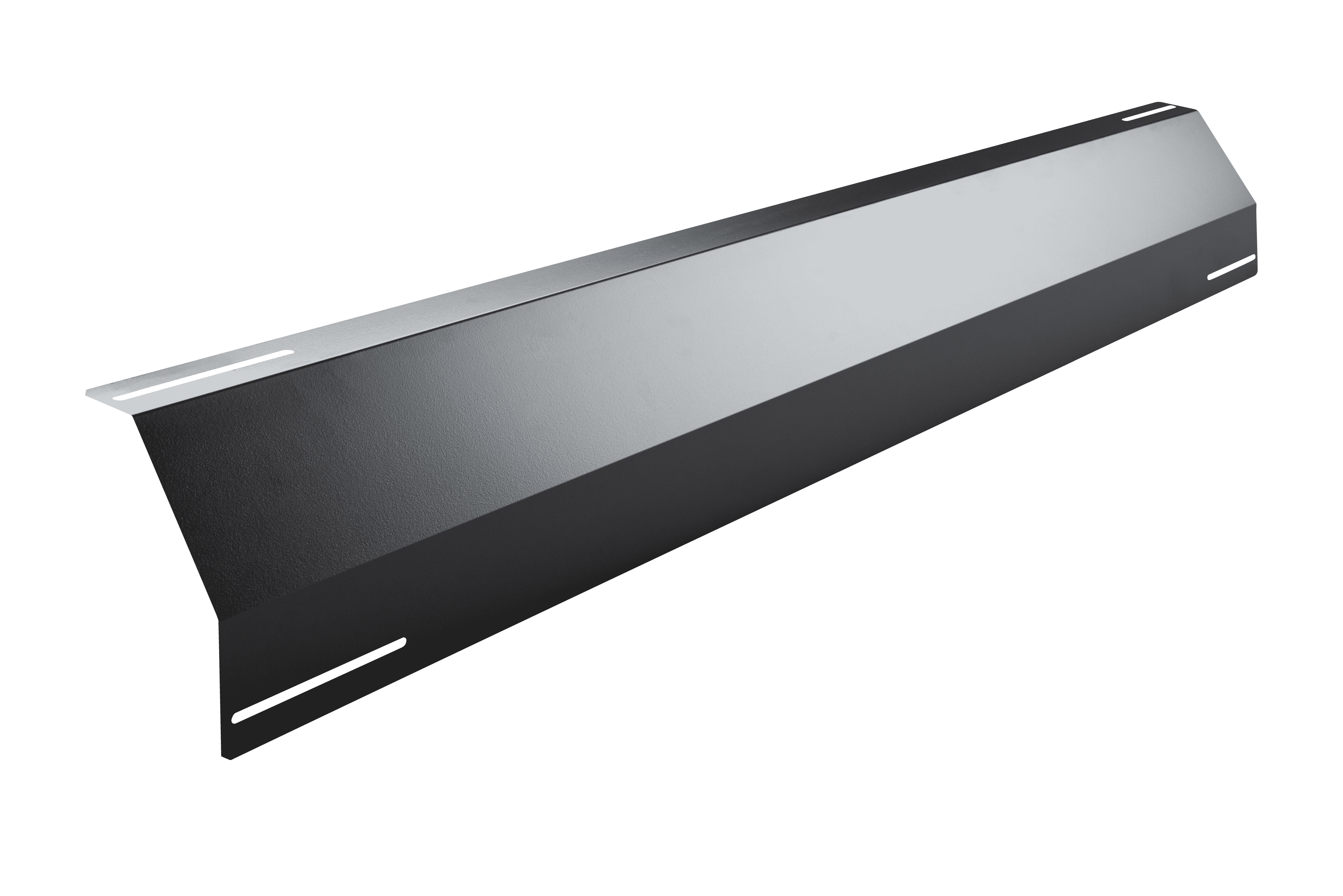Flatfix Fusion Winddeflector achter 1600 mm ZWART | PB