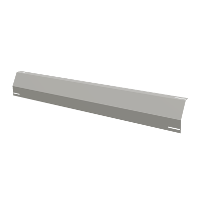 Flatfix Fusion Winddeflector achter 2100 mm ZWART [DTO]