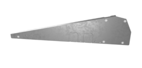Flatfix Fusion Winddeflector links (basisprofiel 1030mm – 1077mm)