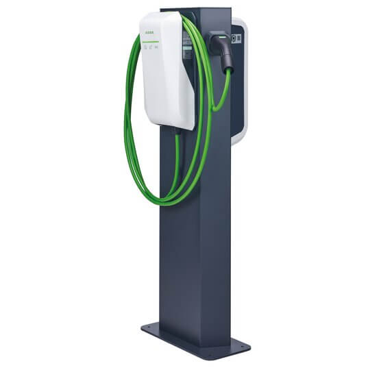 KEBA P30/P40 Dubbele sokkel, aluminium