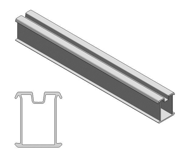 ValkAce Aluminium Profiel L=5820 mm