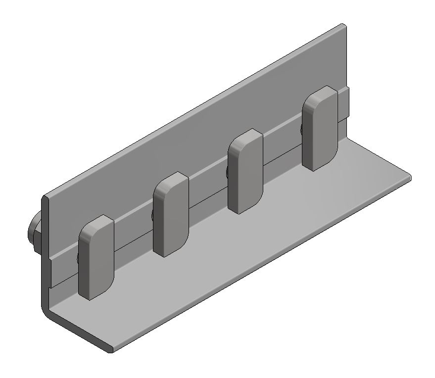 ValkPitched Aluminium koppelstuk | profiel
