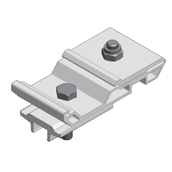 ValkPitched Aluminium kruisverbinder 50 mm | inlegsysteem