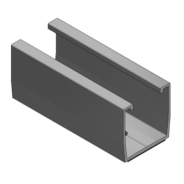 ValkPitched Aluminium trapezium profiel met EPDM | L=120 mm