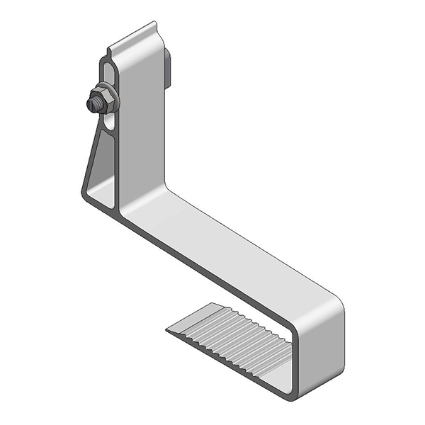 ValkPitched Slimline Aluminium dakhaak 40-50 mm | twist