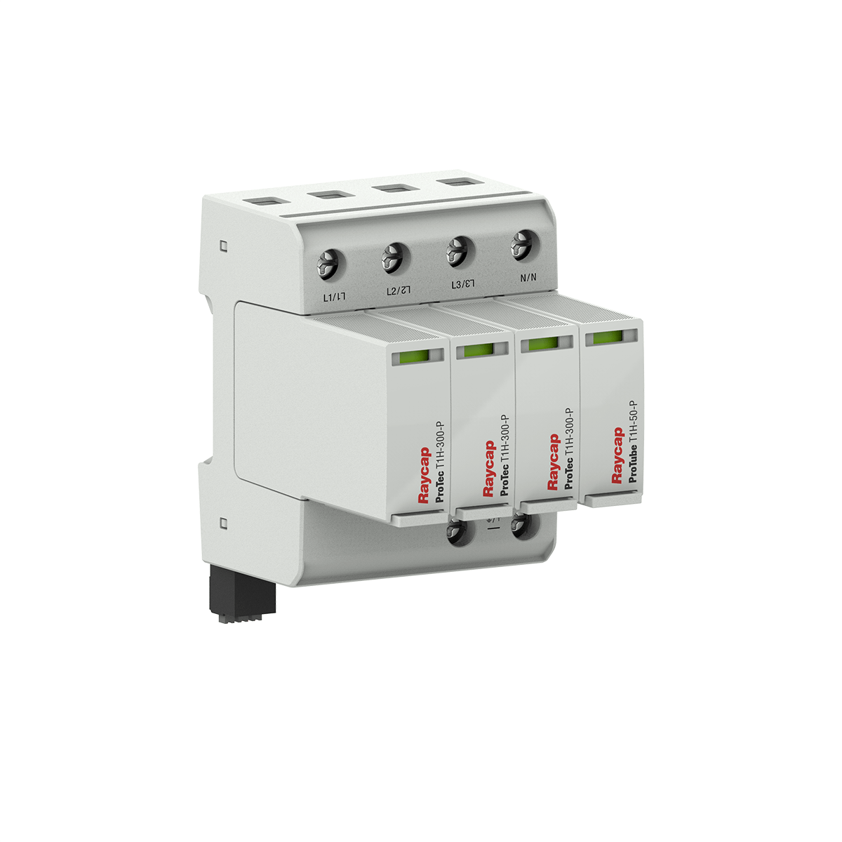 Raycap AC-overspanningsbeveiliging ProTec T1H-300-3+1-R
