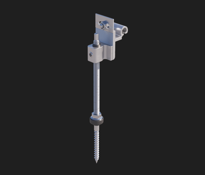 Blubase RoBoost stokschroef M10 x 300 compleet
