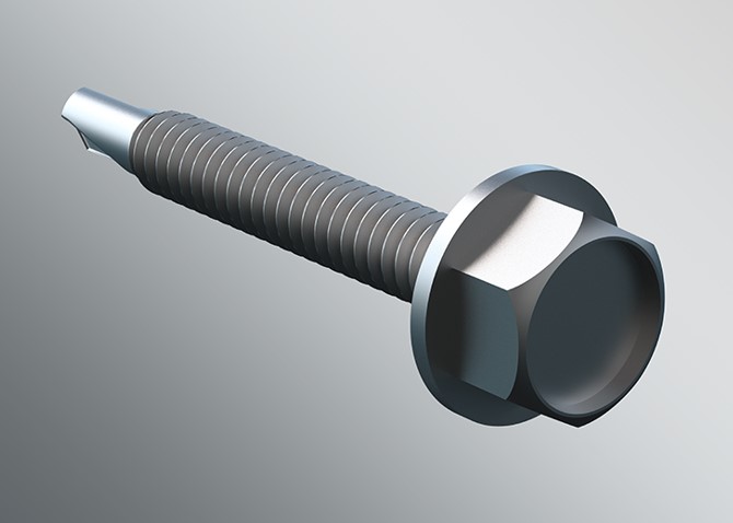 Blubase RVS Zelftapper 6,3*16 mm