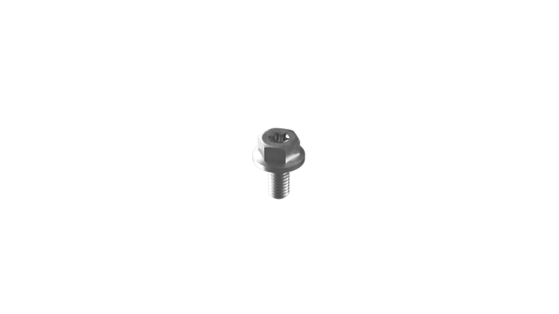 ClickFit Montageschroef M6 x 12mm Zwart