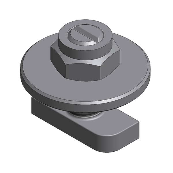Valk RVS hamerkop M8x20 mm + ring en borgmoer