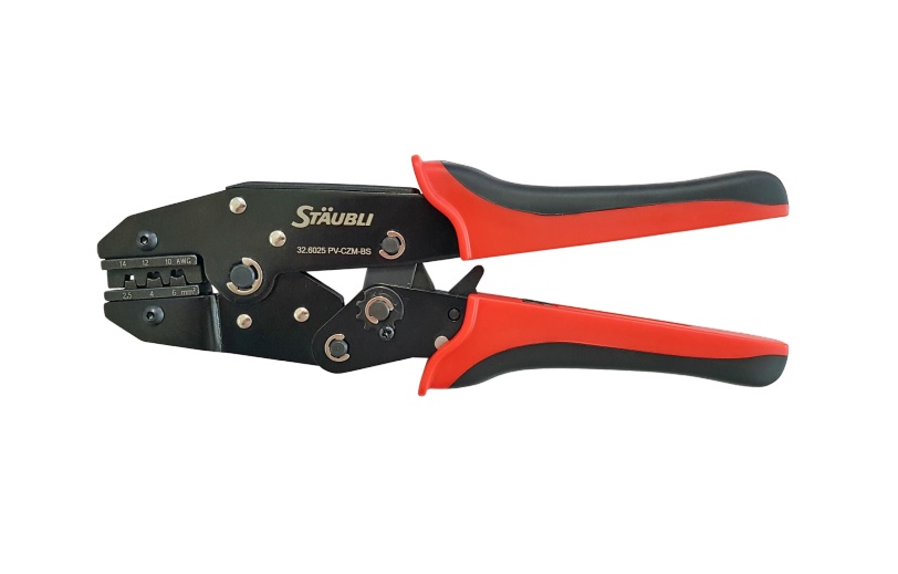 Staubli Krimptang MC4 tbv 2,5; 4; 6 mm2