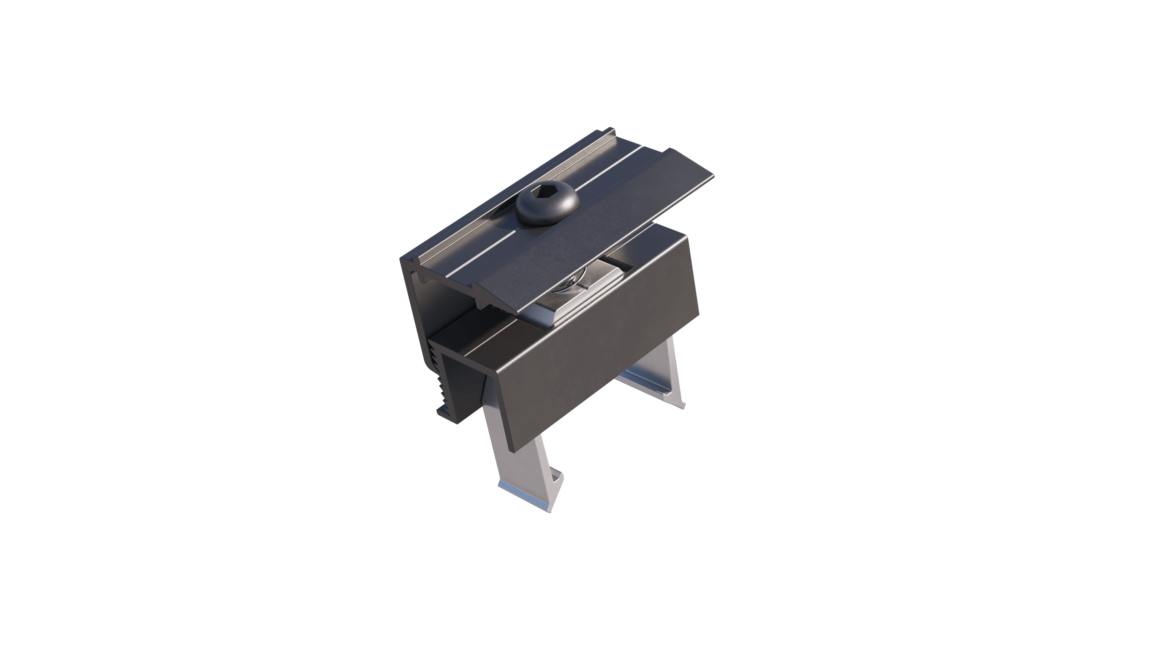 Blubase SCN eindklem universeel zwart compleet