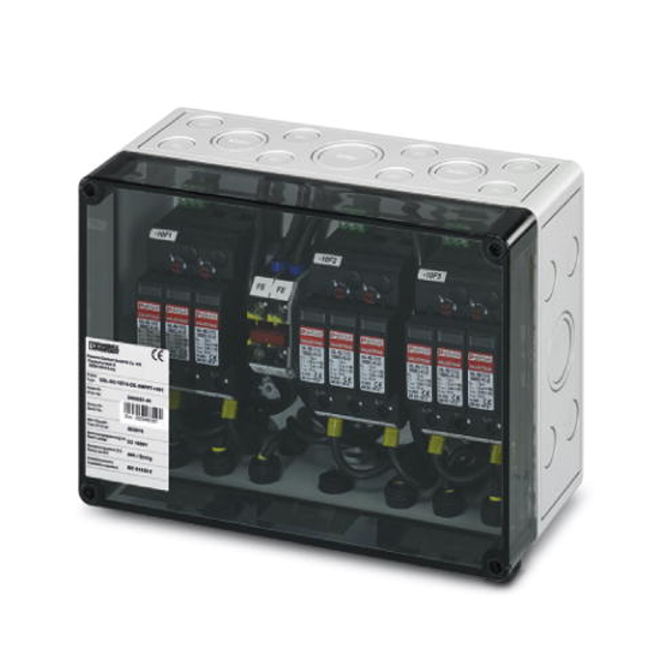 Phoenix Contact overspanningsbeveiliging DC, type I+II, 3 MPP, SunClix