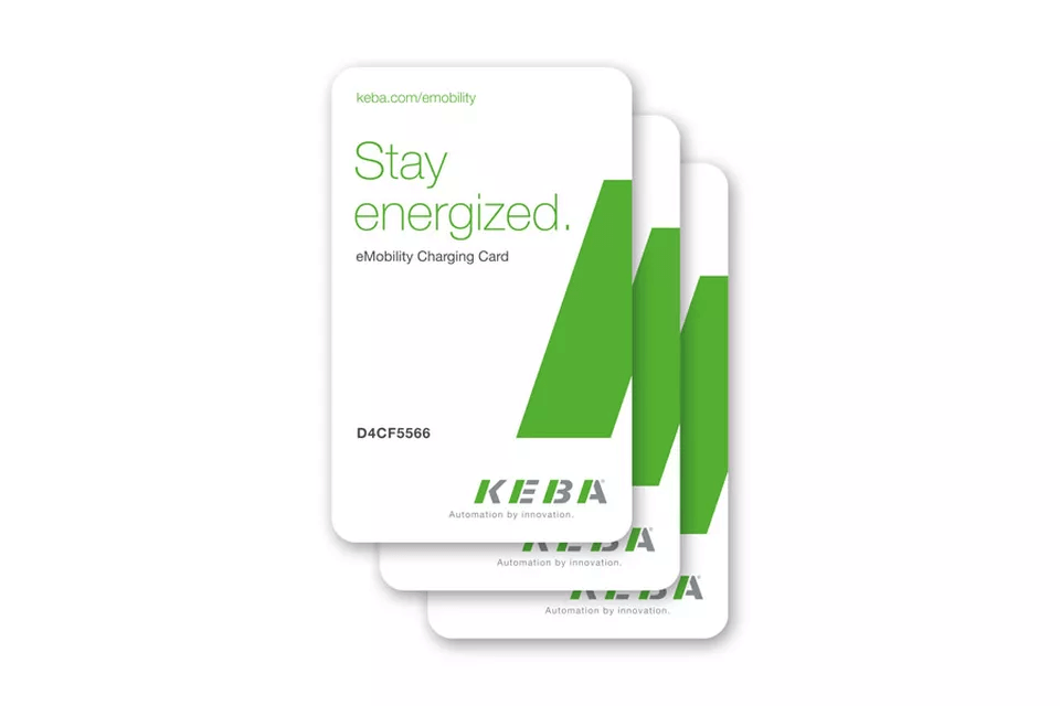 KEBA RFID kaarten - 10 stuks