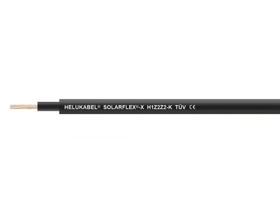 Zonne-energiekabel HELUKABEL Solarflex H1Z2Z2-K 4,0 mm, 100m zwart
