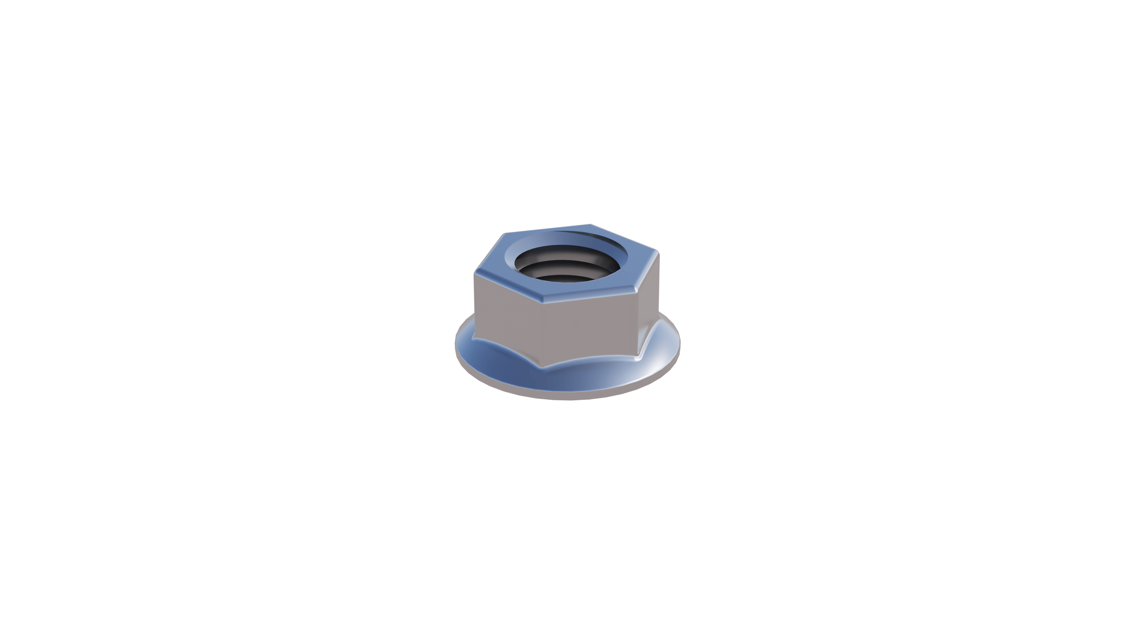 Blubase SCN kraagmoer RVS M8 (200 stuks)