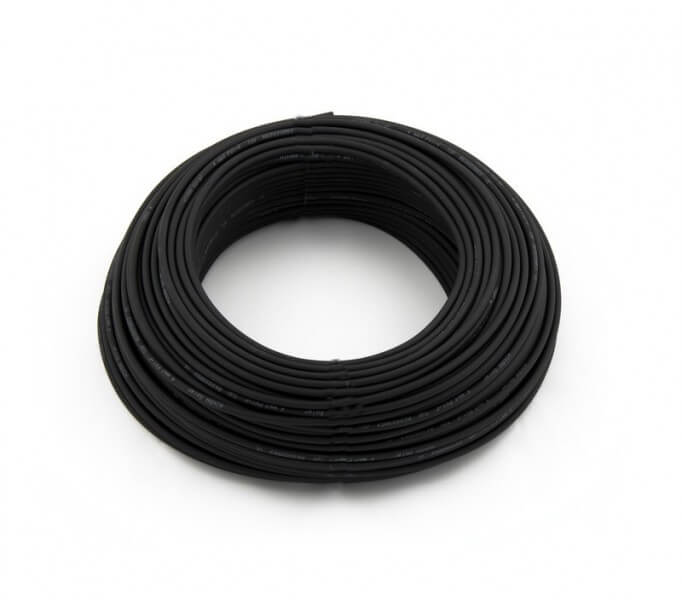 Zonne-energiekabel HELUKABEL Solarflex H1Z2Z2-K 10,0 mm, 100m zwart