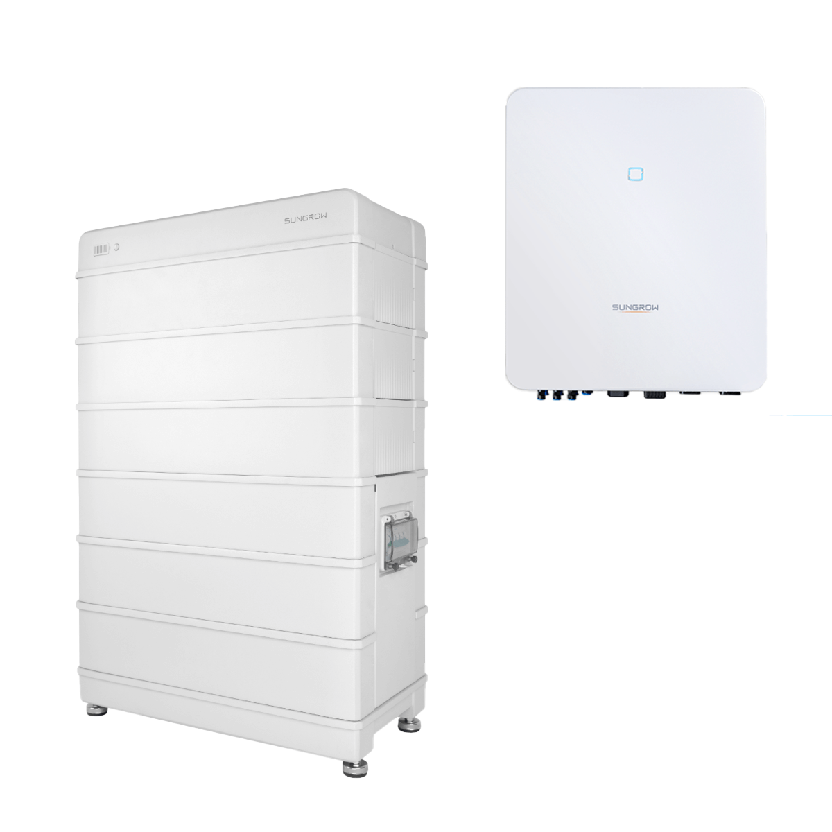 Sungrow SBR192 met Sungrow hybride HV SH8.0RT V112