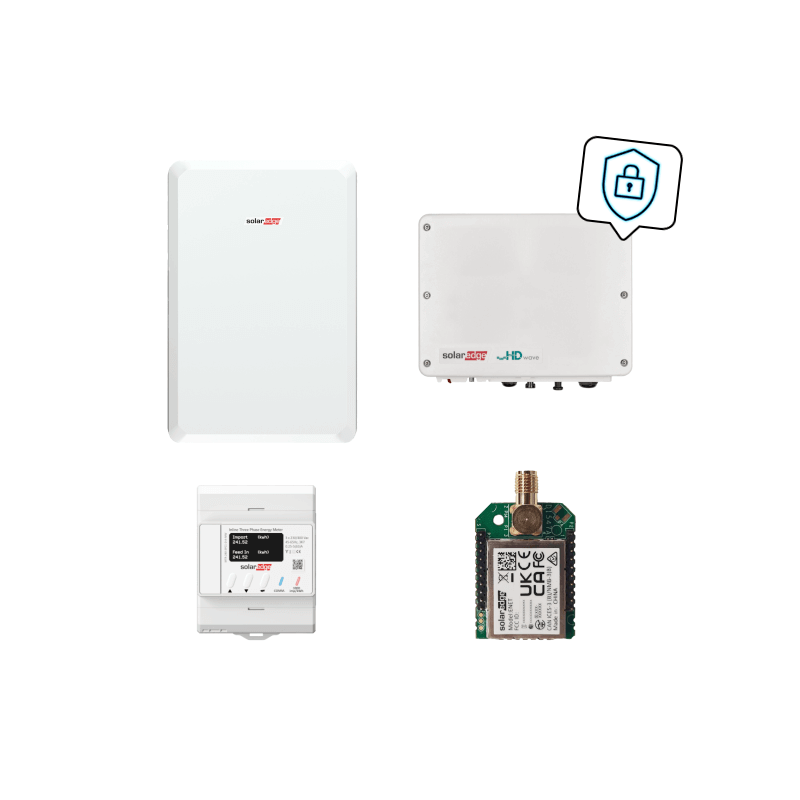 SolarEdge Home hoog voltage batterij met SolarEdge SE3680H-BEN4