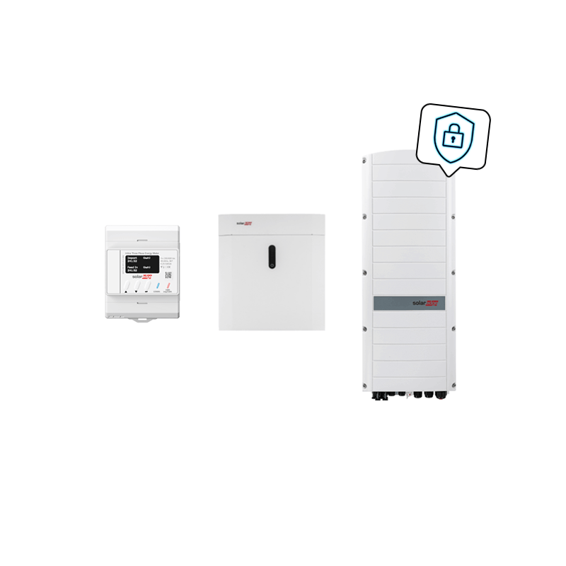 SolarEdge StorEdge pakket met SE8K-RWS en 4,6 kWh