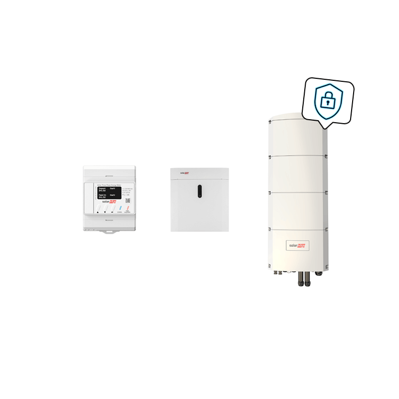 SolarEdge Home pakket met SE5K-RWB48 en 4,6 kWh