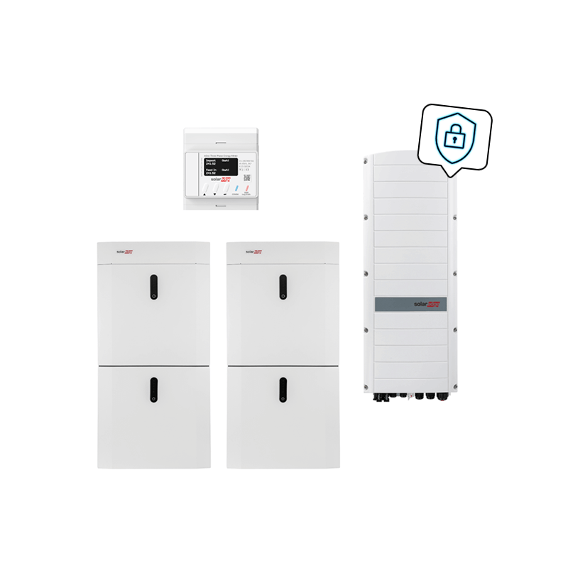 SolarEdge StorEdge Pakket met SE10K-RWS en 18,4 kWh