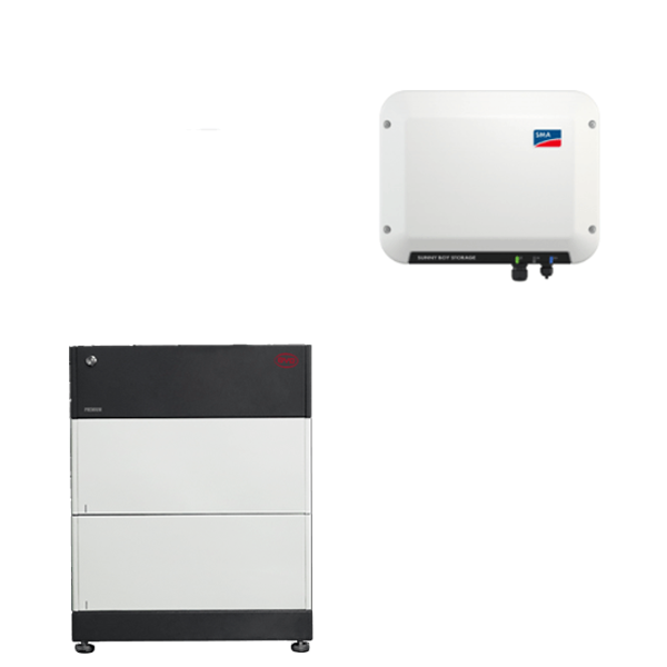 BYD PREMIUM ACCUBOX HVS 5.1 met SMA SBS 2.5