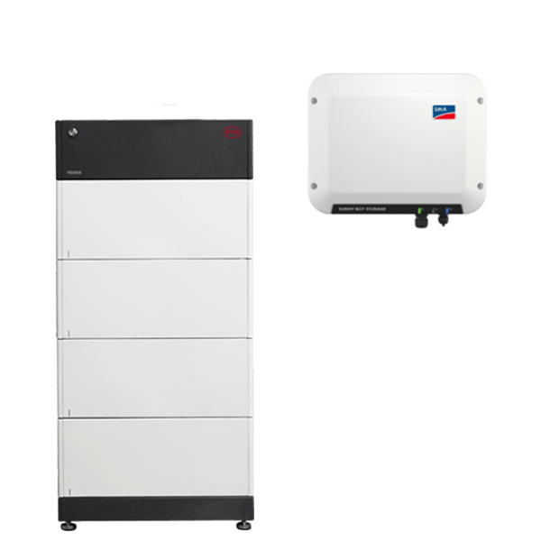 BYD PREMIUM ACCUBOX HVS 10.2 met SMA SBS 2.5